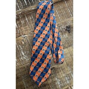 Eagles Wings Tie 100% Silk Tie Auburn University Tigers